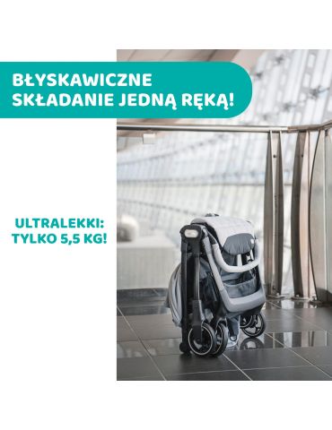 Chicco We Wózek spacerowy black