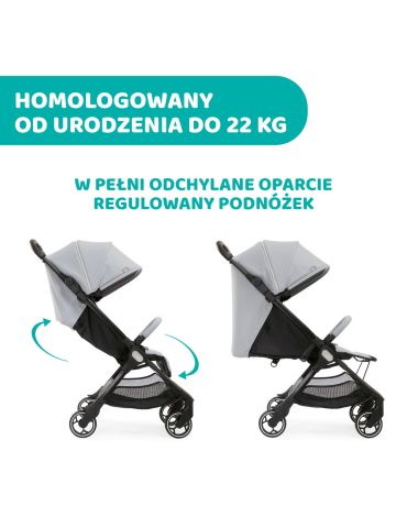 Chicco We Wózek spacerowy cool grey