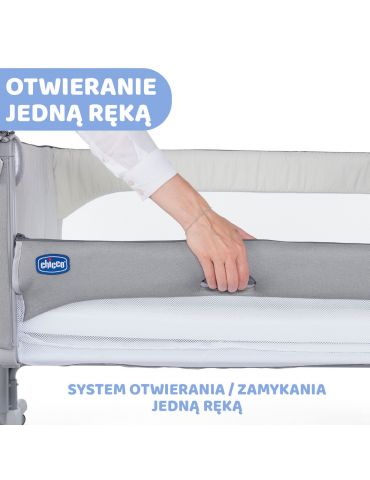 Chicco łóżeczko Next2me Magic White snow