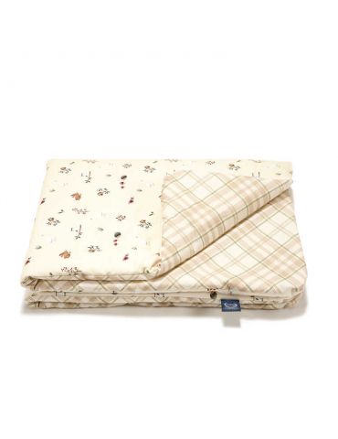 La Millou Kołderka bawełniana M 80x100  ( Farmland - Farmland Check )