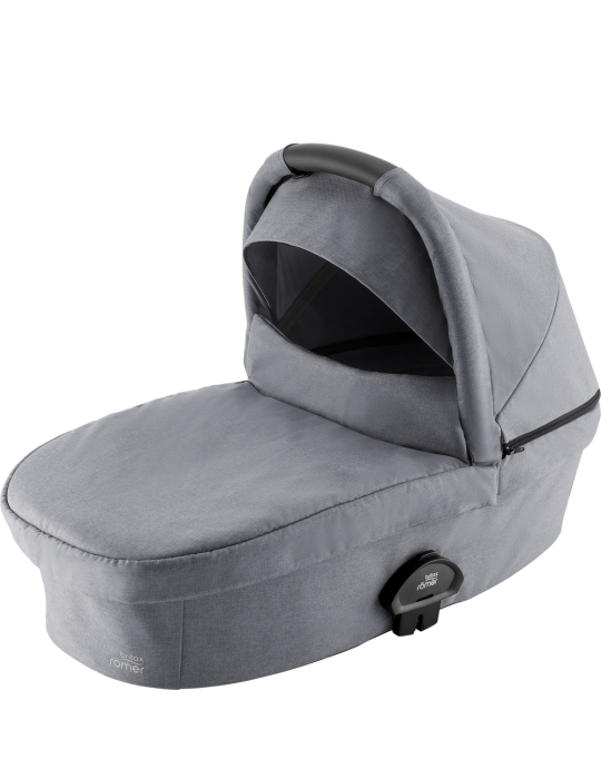 Britax Romer Smile 3 gondola do wózka Frost grey black handle