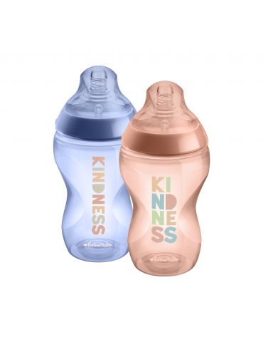 Tommee Tippee Butelka dekorowana 2x340ml Kindness