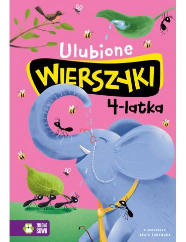Książeczka Ulubione wierszyki 4-latka Książeczka Ulubione wierszyki 4-latka