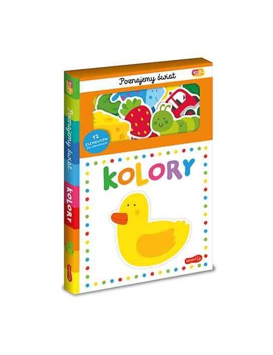 Książeczka Kolory. Akademia mądrego dziecka. Poznajemy świat
