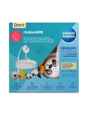 Canpol babies Sensoryczna karuzela z pozytywką bluetooth BabiesBoo Canpol babies Sensoryczna karuzela z pozytywką bluetooth BabiesBoo