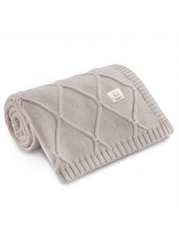 Yosoy Kocyk bawełniany Diamonds Light beige Yosoy Kocyk bawełniany Diamonds Light beige