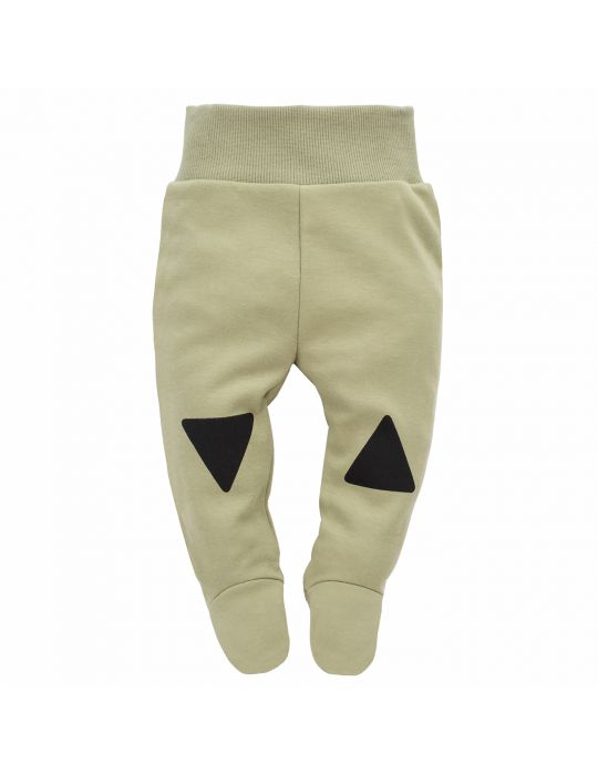 Pinokio Półspioch niemowlęcy bawełniany Olivier zielony