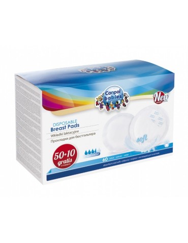 Nowe wkładki laktacyjne Standard (60szt) Canpol Babies Nowe wkładki laktacyjne Standard (60szt) Canpol Babies