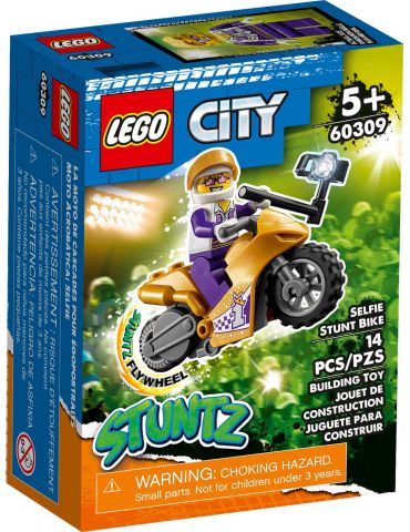 Lego City Selfie na motocyklu kaskaderskim Lego City Selfie na motocyklu kaskaderskim