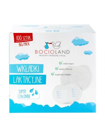 Bocioland wkładki laktacyjne big pack 100szt