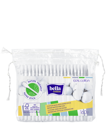 Bella Patyczki higieniczne w woreczku foliowym A'160