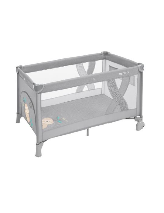 Espiro Łóżeczko turystyczne Simple 07 Light gray