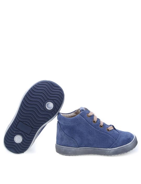 Emel Buty skórzane dziecięce Trampki E2147A-17