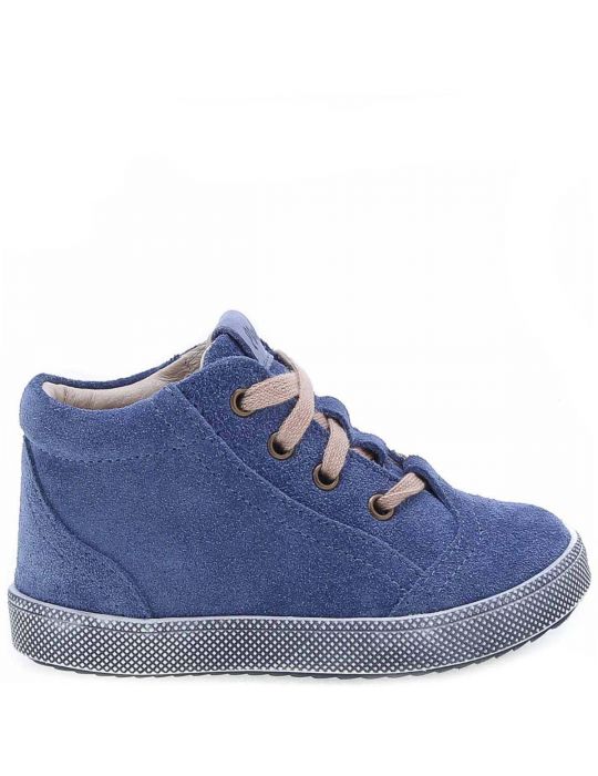 Emel Buty skórzane dziecięce Trampki E2147A-17