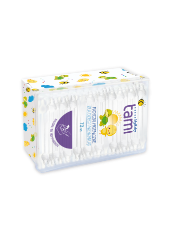 Tami MyBaby Patyczki higieniczne bezpieczne 70 sztuk