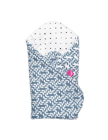 Motherhood Rożek bawełniany z wkładem kokosowym Classic niebieski