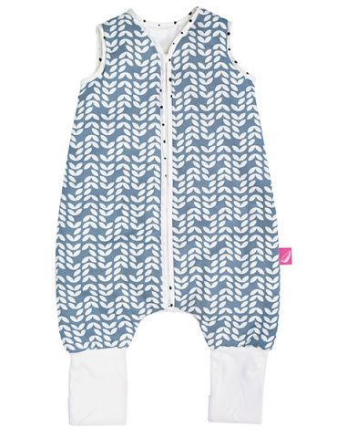 Motherhood Śpiworek ocieplany z nogawkami 1,5-2,5 Classic niebieski
