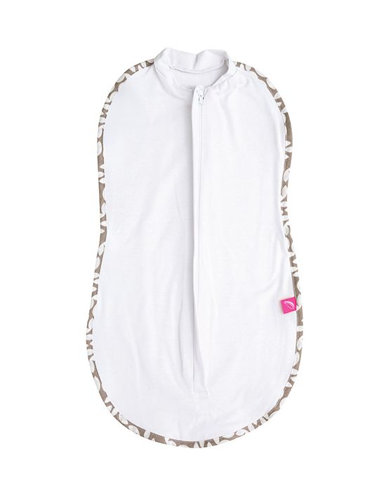 Motherhood Otulaczek Zip&Swaddle rozmiar 1 ( 2,5-5kg ) Classic beżowy