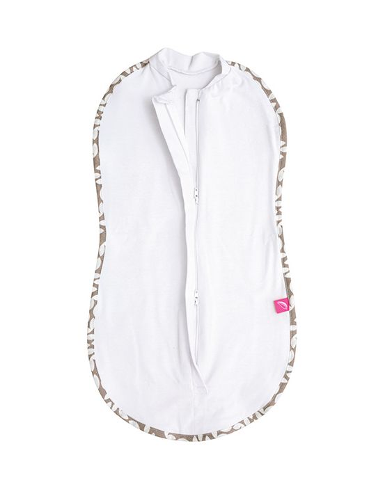 Motherhood Otulaczek Zip&Swaddle rozmiar 1 ( 2,5-5kg ) Classic beżowy