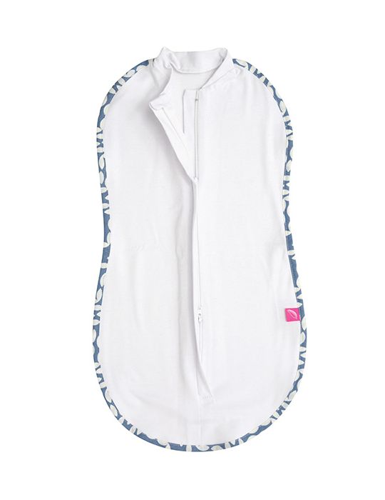 Motherhood Otulaczek Zip&Swaddle rozmiar 1 ( 2,5-5kg ) Classic niebieski