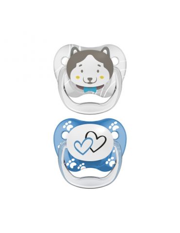 Dr Brown's Smoczek Prevent Motyl 6-18m Zwierzęta niebieski