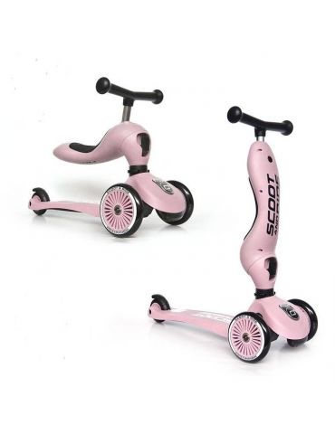 Scootandride Jeździk i hulajnoga 2w1Highwaykick 1 Rose