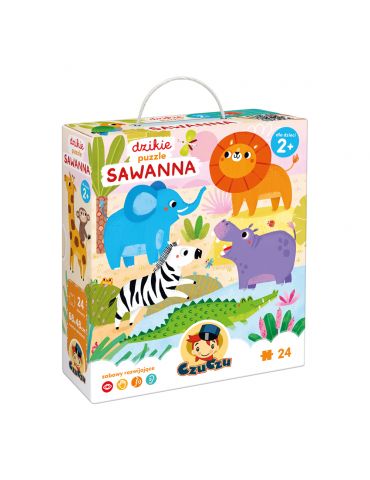 CzuCzu Dzikie puzzle Sawanna