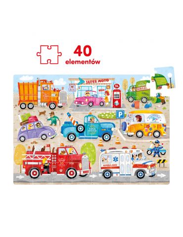 CzuCzu Moto puzzle Auta