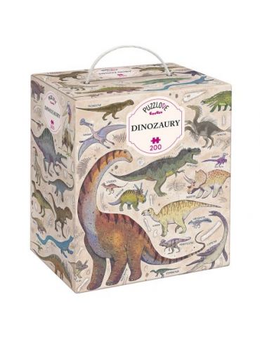 CzuCzu Puzzlove Dinozaury 200 elementów CzuCzu Puzzlove Dinozaury 200 elementów