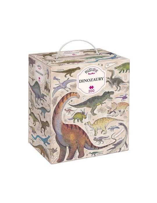 CzuCzu Puzzlove Dinozaury 200 elementów