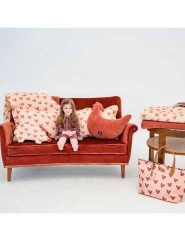 La Millou Kołdra bawełniana M ( Heartbeat Pink )