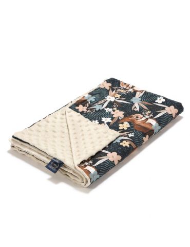 La Millou Lekki koc bawełniany z minky L ( Pretty Barbara - Sand )