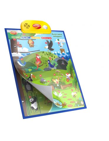 Dumel Discovery Edukacyjne plakaty Zwierzęta zawody