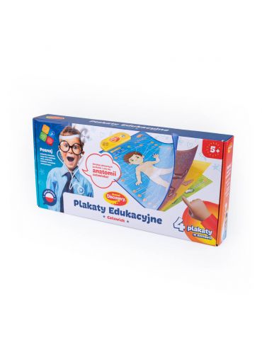 Dumel Discovery Edukacyjne plakaty Człowiek