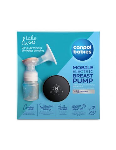 Canpol babies Mobilny laktator elektryczny Take&Go