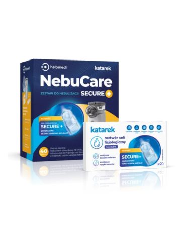 HelpMedi Zestaw do nebulizacji Nebucare Secure+ HelpMedi Zestaw do nebulizacji Nebucare Secure+