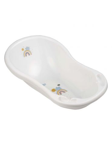 Keeeper Wanienka 84cm z korkiem Rainbow Biała Keeeper Wanienka 84cm z korkiem Rainbow Biała