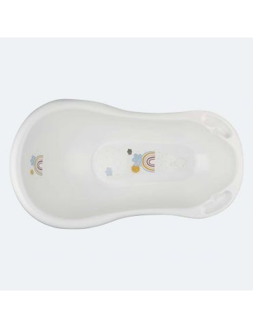 Keeeper Wanienka 84cm z korkiem Rainbow Biała Keeeper Wanienka 84cm z korkiem Rainbow Biała