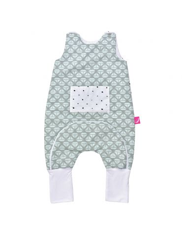 Motherhood Śpiworek ocieplany z nogawkami i kieszonką 1,5-2,5 Statki miętowe