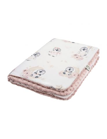 Bonjour Cherie Kocyk średni 75/100 Vivi Minky Sepia rose Bonjour Cherie Kocyk średni 75/100 Vivi Minky Sepia rose