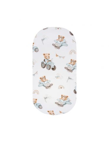 Bonjour Cherie Prześcieradło bambusowe na przewijak 50/70 Traktory