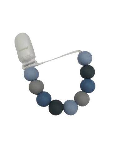 Baby in World Zawieszka do smoczka silikonowa Blue