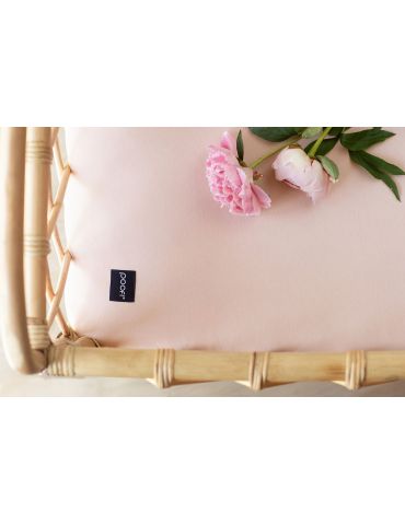 Poofi Prześcieradło do łóżeczka organic 60x120 Pudrowy