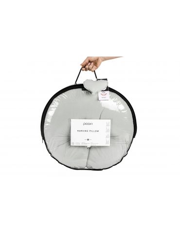 Poofi Poduszka do karmienia organic Jasny szary