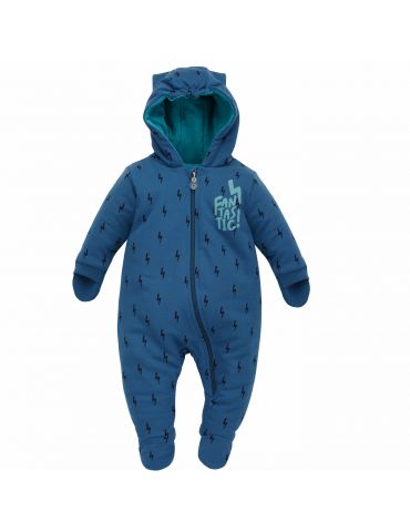 Pinokio Kombinezon przejściowy niemowlęcy Orange Flip granat