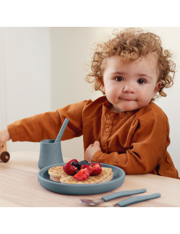 Everyday Baby Talerzyk silikonowy Morski