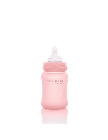 Everyday Baby Butelka szklana S 150ml różowa