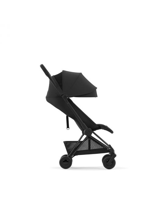 Cybex Coya Wózek spacerowy Matt black Sepia black