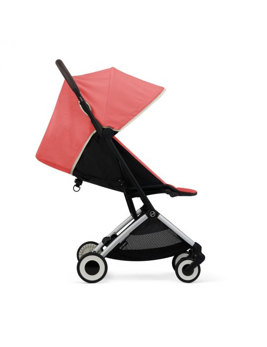 Cybex Orfeo Wózek spacerowy Silver Hibiscus red