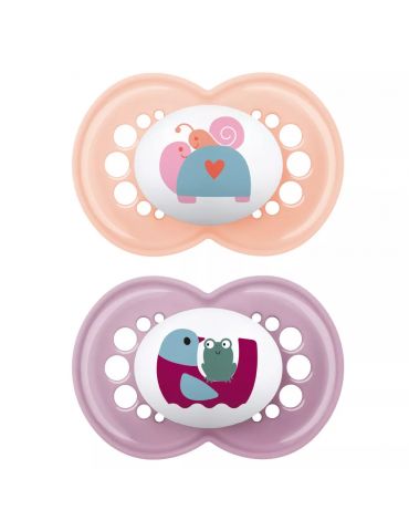 MAM Smoczek uspokajający 16m+ Original Girl